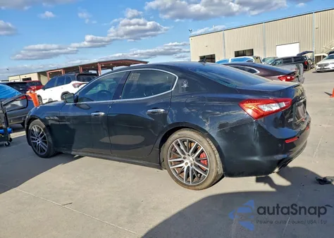 2018 Maserati Ghibli S z USA, uszkodzony, nr VIN ZAM57YTA4J1267282